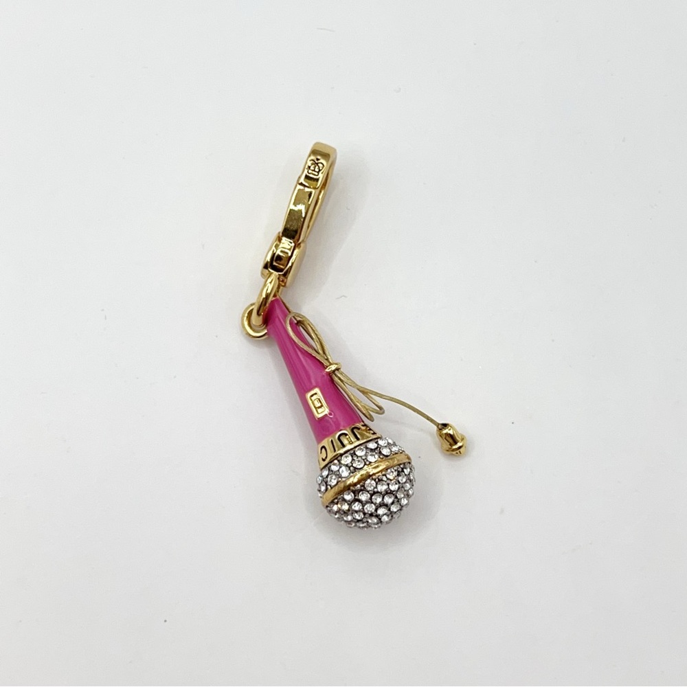 Juicy Couture microphone charm